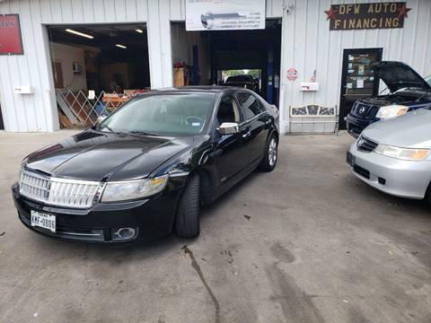 2008 Lincoln MKZ for sale at DFW AUTO FINANCING LLC in Dallas TX