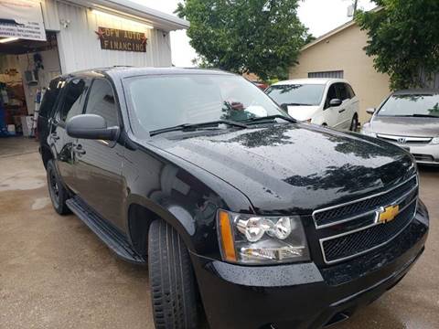 2014 Chevrolet Tahoe for sale at DFW AUTO FINANCING LLC in Dallas TX