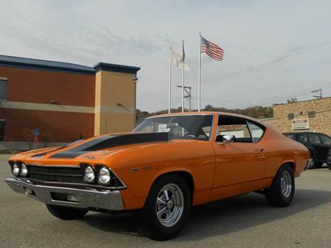1969 Chevrolet Chevelle for sale at BROADWAY MOTORCARS INC in Mc Kees Rocks PA