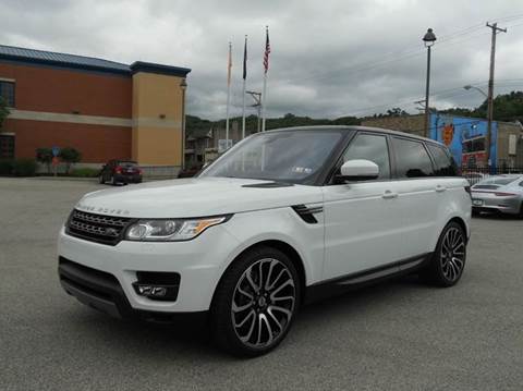 2016 Land Rover Range Rover Sport for sale at BROADWAY MOTORCARS INC in Mc Kees Rocks PA