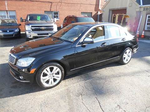 2008 Mercedes-Benz C-Class for sale at BROADWAY MOTORCARS INC in Mc Kees Rocks PA