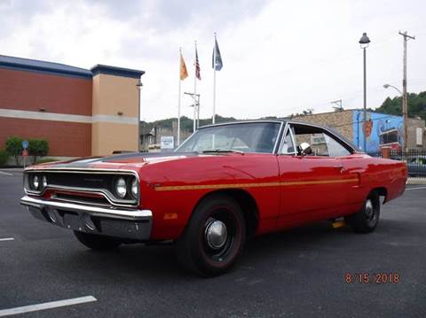 1970 Plymouth Roadrunner for sale at BROADWAY MOTORCARS INC in Mc Kees Rocks PA