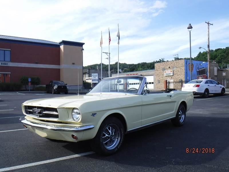 1965 Ford Mustang for sale at BROADWAY MOTORCARS INC in Mc Kees Rocks PA