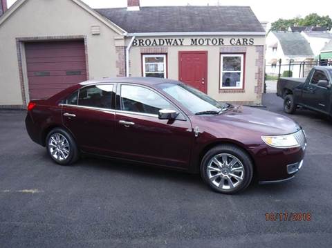 2012 Lincoln MKZ for sale at BROADWAY MOTORCARS INC in Mc Kees Rocks PA
