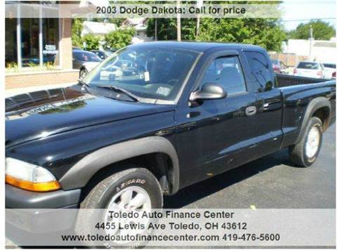 2003 Dodge Dakota for sale at DTH FINANCE LLC in Toledo OH