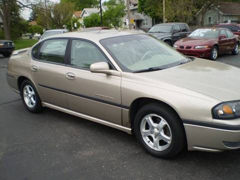 2003 Chevrolet Impala for sale at DTH FINANCE LLC in Toledo OH