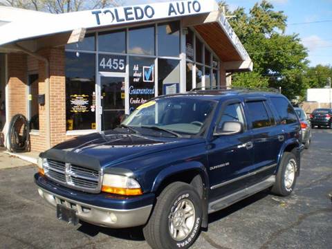 2001 Dodge Durango for sale at DTH FINANCE LLC in Toledo OH