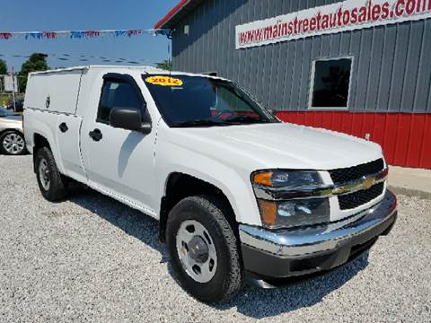 2012 Chevrolet Colorado for sale at MAIN STREET AUTO SALES INC in Austin IN