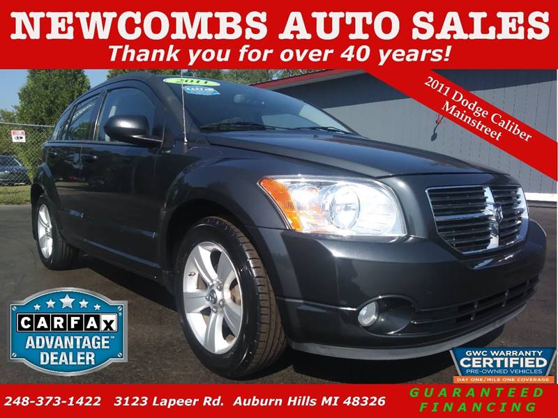 2011 Dodge Caliber for sale at Newcombs Auto Sales in Auburn Hills MI