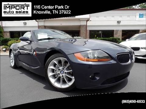 2004 BMW Z4 for sale at IMPORT AUTO SALES in Knoxville TN