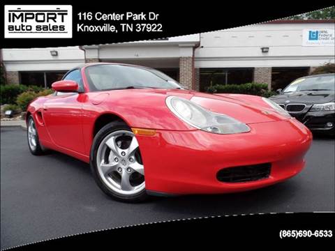 2001 Porsche Boxster for sale at IMPORT AUTO SALES in Knoxville TN