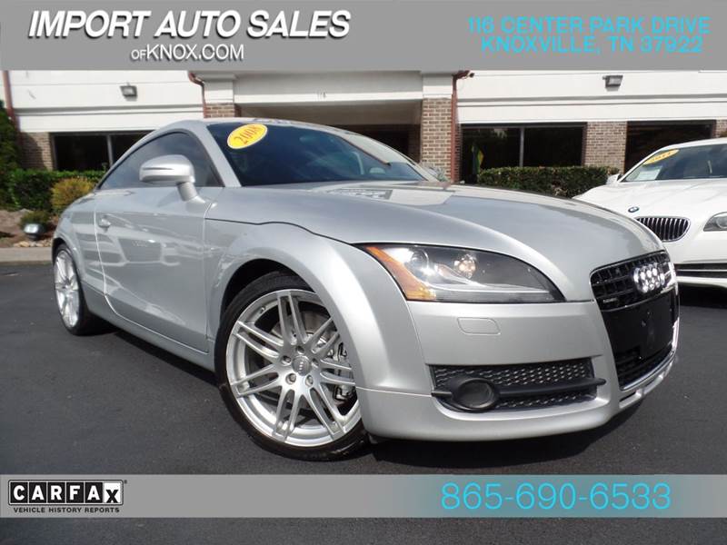 2008 Audi TT for sale at IMPORT AUTO SALES in Knoxville TN