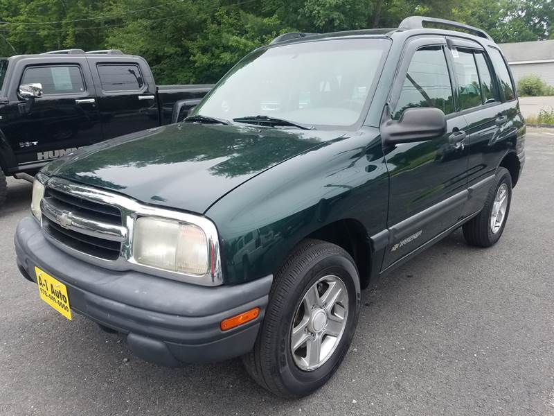 2003 Chevrolet Tracker for sale at A-1 Auto in Pepperell MA