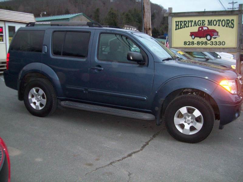 2007 Nissan Pathfinder S 4dr Suv 4wd In Banner Elk Nc Heritage