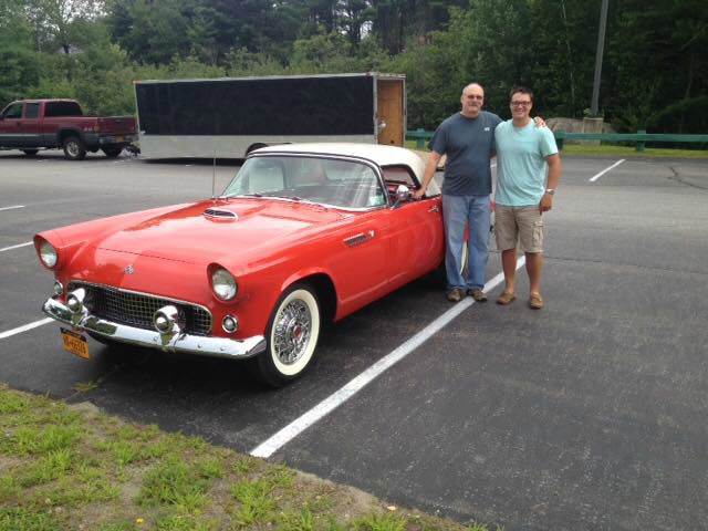 1955 Ford Thunderbird for sale at AB Classics in Malone NY