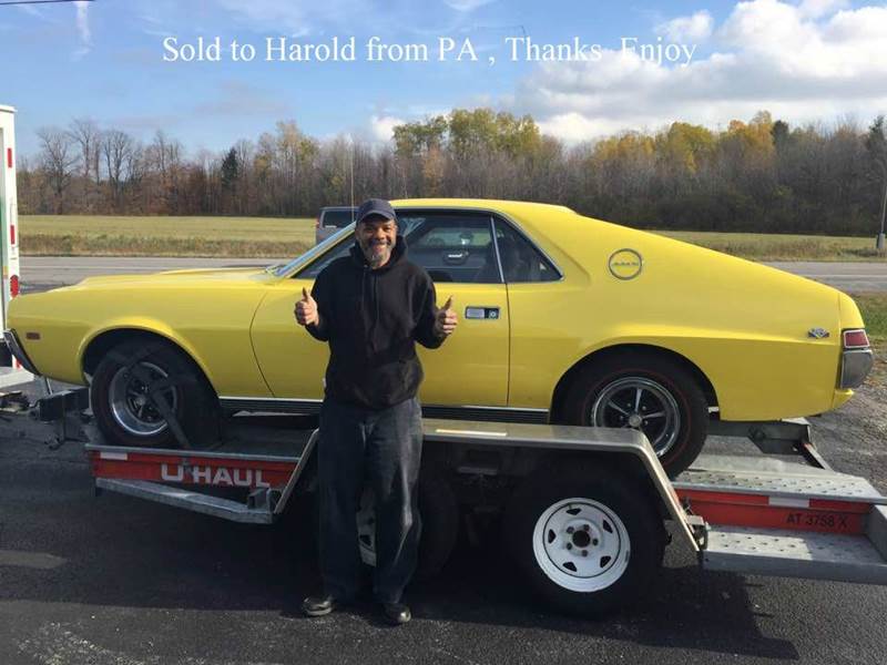 1968 AMC AMX for sale at AB Classics in Malone NY