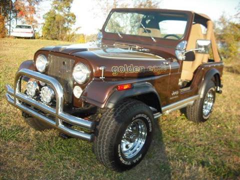 1978 Jeep CJ-5 for sale at CAROLINA CLASSIC AUTOS in Fort Lawn SC
