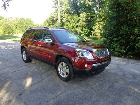 2011 GMC Acadia for sale at CAROLINA CLASSIC AUTOS in Fort Lawn SC