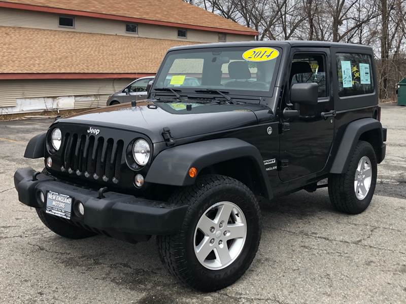 2014 Jeep Wrangler 4x4 Sport 2dr Suv In Leominster Ma - New England 