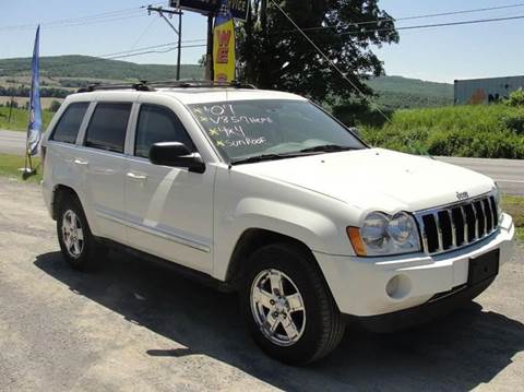 2007 Jeep Grand Cherokee for sale at Turnpike Auto Sales LLC in East Springfield NY