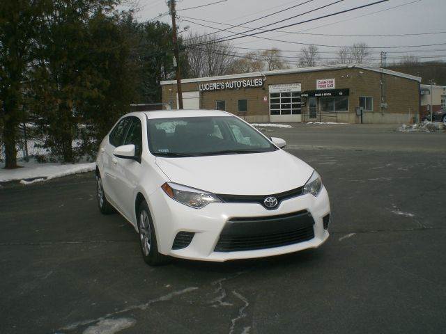 2016 Toyota Corolla for sale at LUCINE'S AUTO SALES in Dedham MA