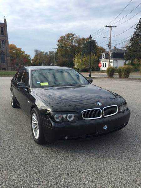 2005 BMW 7 Series for sale at LUCINE'S AUTO SALES in Dedham MA