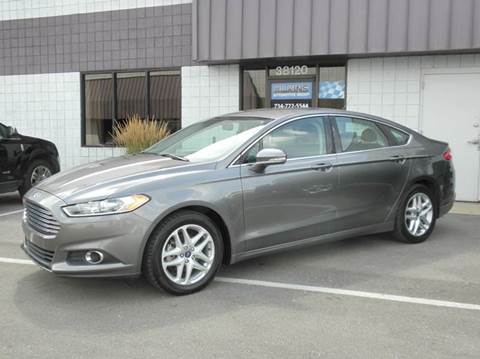 2013 Ford Fusion for sale at Wilkins Automotive Group in Westland MI