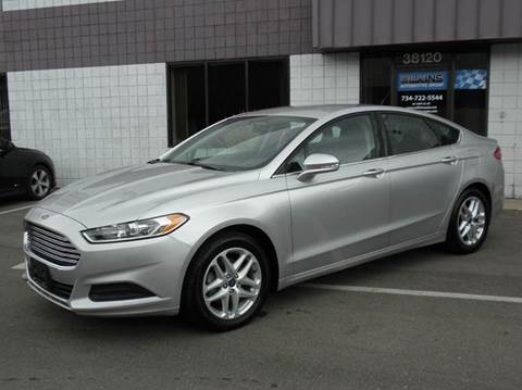 2014 Ford Fusion for sale at Wilkins Automotive Group in Westland MI