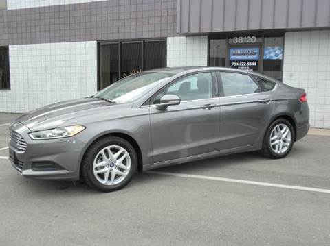 2014 Ford Fusion for sale at Wilkins Automotive Group in Westland MI