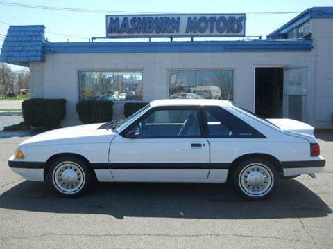 1987 Ford Mustang for sale at Mashburn Motors in Saint Clair MI