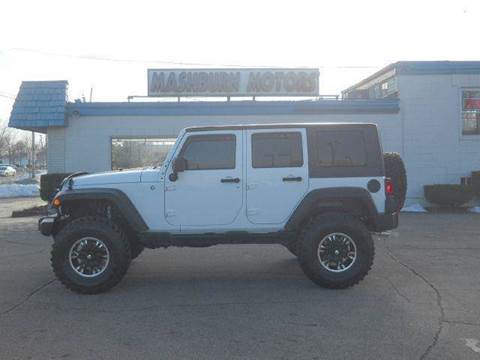 2008 Jeep Wrangler Unlimited for sale at Mashburn Motors in Saint Clair MI