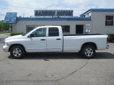 2005 Dodge Ram Pickup 2500 for sale at Mashburn Motors in Saint Clair MI