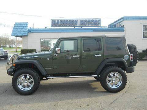 2008 Jeep Wrangler Unlimited for sale at Mashburn Motors in Saint Clair MI