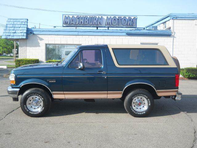 1994 Ford Bronco for sale at Mashburn Motors in Saint Clair MI