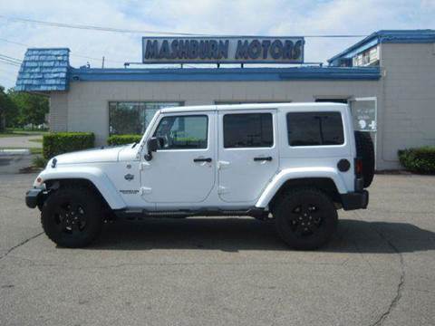 2012 Jeep Wrangler Unlimited for sale at Mashburn Motors in Saint Clair MI