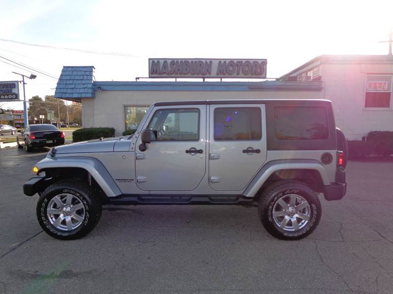 2013 Jeep Wrangler Unlimited for sale at Mashburn Motors in Saint Clair MI