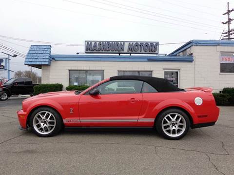 2007 Ford Shelby GT500 for sale at Mashburn Motors in Saint Clair MI