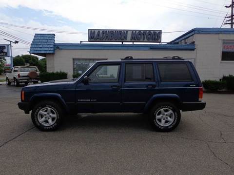 2000 Jeep Cherokee for sale at Mashburn Motors in Saint Clair MI