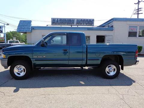 1999 Dodge Ram Pickup 1500 for sale at Mashburn Motors in Saint Clair MI
