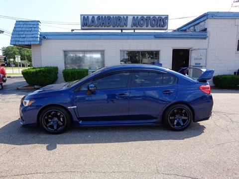 2015 Subaru WRX for sale at Mashburn Motors in Saint Clair MI