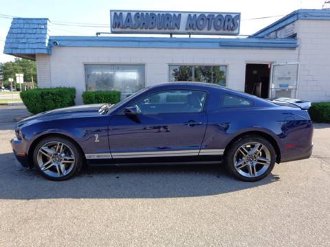 2011 Ford Shelby GT500 for sale at Mashburn Motors in Saint Clair MI