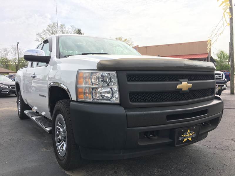 2010 Chevrolet Silverado 1500 4x4 Work Truck 4dr Extended Cab 6.5 Ft 