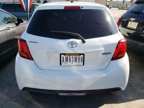 2015 Toyota Yaris 5-Door L