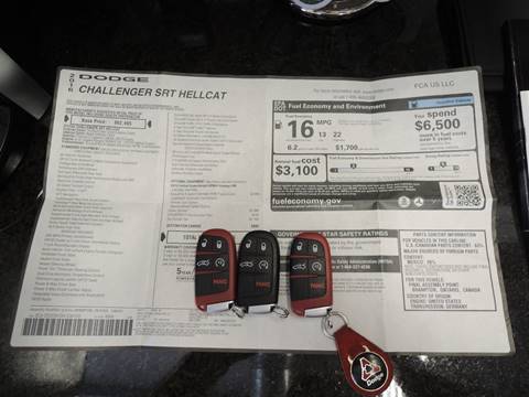 2016 Dodge Challenger SRT Hellcat