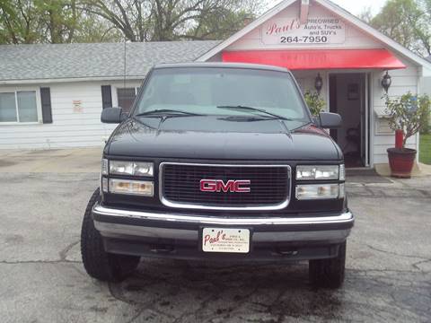 1998 GMC Sierra 1500 for sale at PAUL'S PAINT & BODY SHOP in Des Moines IA