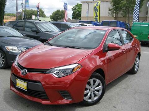 2015 Toyota Corolla for sale at CITY MOTOR SALES in San Francisco CA