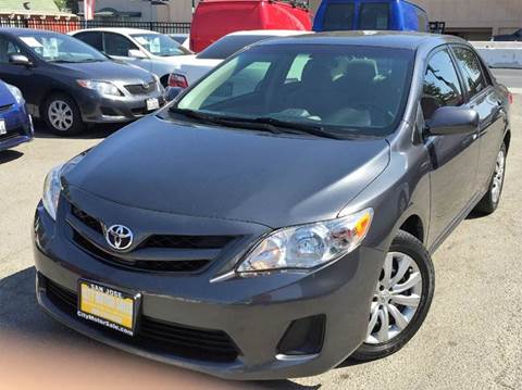 2013 Toyota Corolla for sale at CITY MOTOR SALES in San Francisco CA