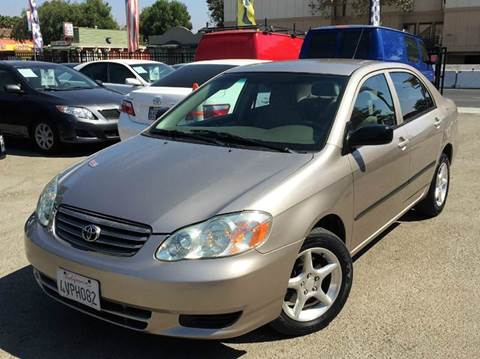 2003 Toyota Corolla for sale at CITY MOTOR SALES in San Francisco CA