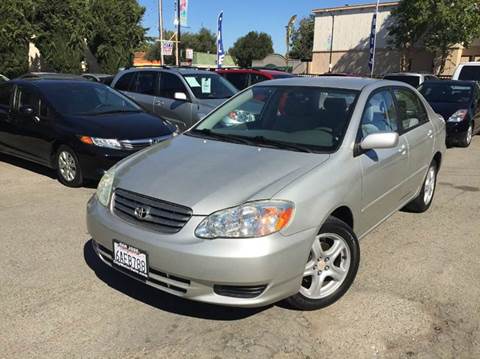 2003 Toyota Corolla for sale at CITY MOTOR SALES in San Francisco CA