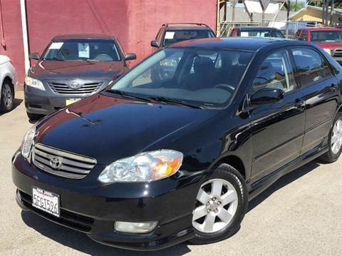 2004 Toyota Corolla for sale at CITY MOTOR SALES in San Francisco CA